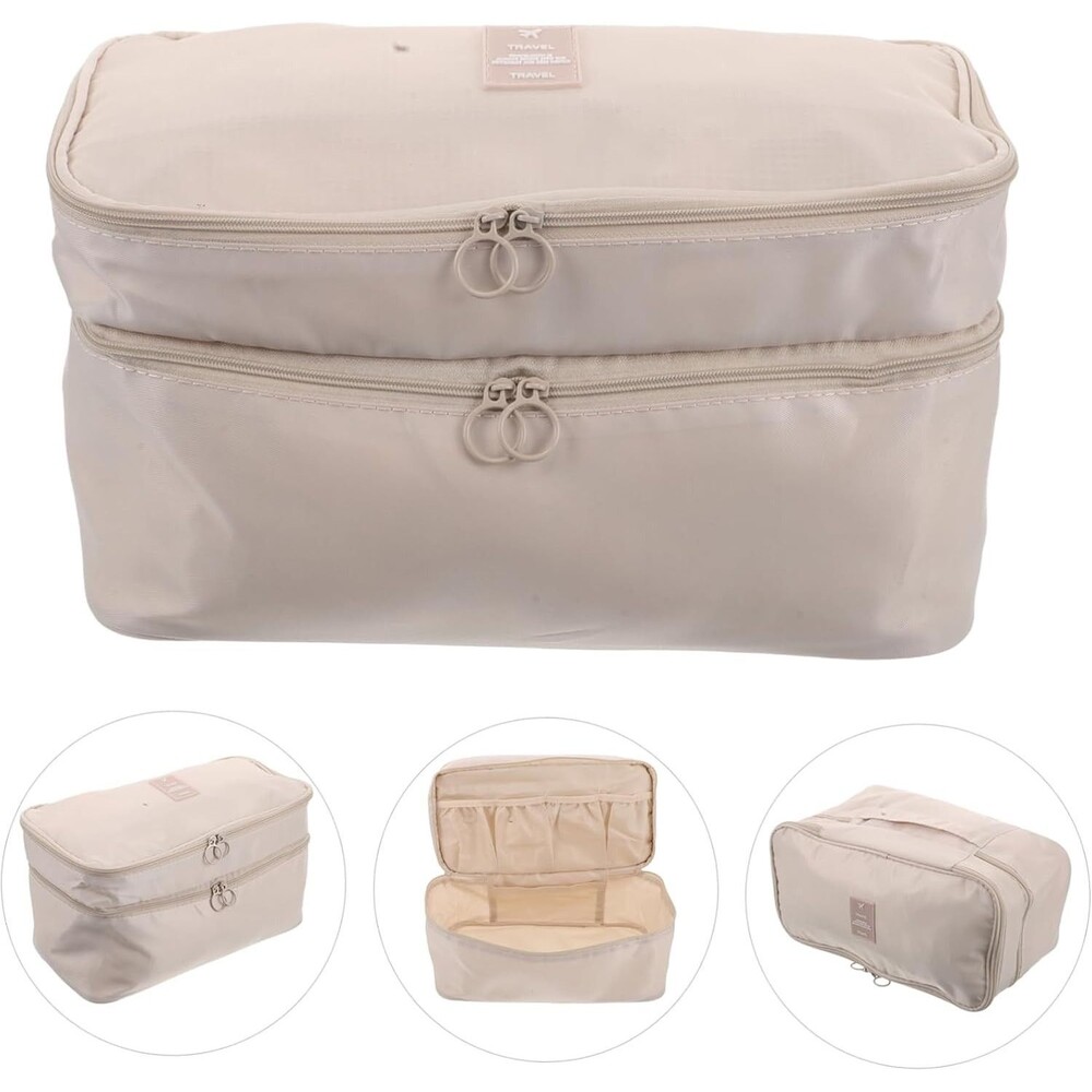 travel Underwear Storage Bag Dividers Organizer for Bras and Undergarments